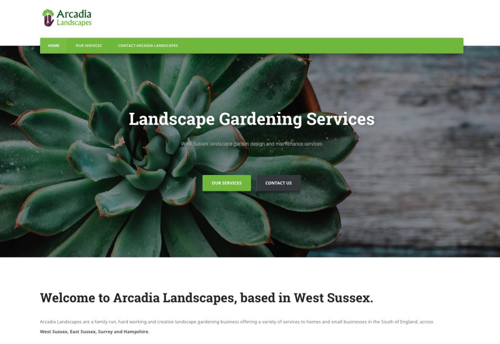 Arcadia Landscapes Full Size Website